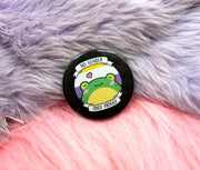 No Gender Only Froggy Pin Badge
