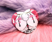 Knot Slut Pin Badge