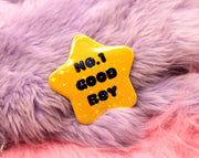 No.1 Good Boy Pin Badge