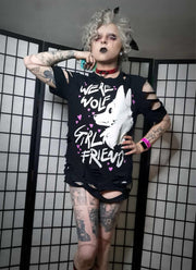 Werewolf Girlfriend T-Shirt Not Distressed!!!