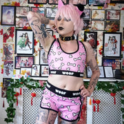 Pink Woof Shorts
