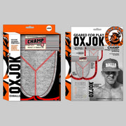 Oxballs Champ Vintage Sweatshirt-Jock GRAY HEATHER MEDIUM