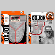 Oxballs Champ Vintage Sweatshirt-Jock GRAY HEATHER XX-LARGE