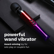 Le Wand Diecast Plug In Vibrating Wand Massager Ombre