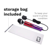 Le Wand Diecast Plug In Vibrating Wand Massager Ombre