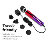 Le Wand Diecast Plug In Vibrating Wand Massager Ombre