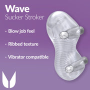 Me You Us Wave Sucker Stroker Male Masturbator