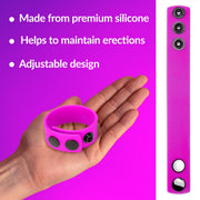 Me You Us Silicone Cock Strap