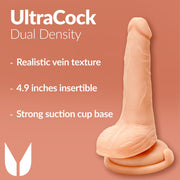 Me You Us Ultra Cock Dual Density with Balls