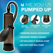 Me You Us Pumped Up Suction Penis Pump