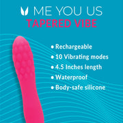 Me You Us Tapered Bullet Vibrator