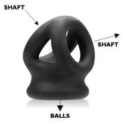 Oxballs Tri-Squeeze Cocksling Ballstretcher