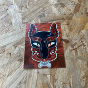 Pup hood print