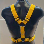 Furfitters Harness Yellow with black hardware