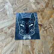 Pup hood print