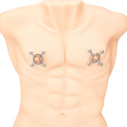 Prowler RED 4 Way Screw Nipple Clamp