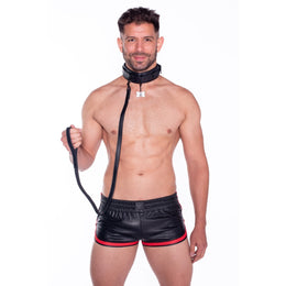 Prowler RED Collar and Leash