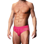 Prowler Lace Open Back Brief