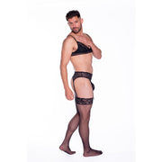 Prowler Lace Garter Set