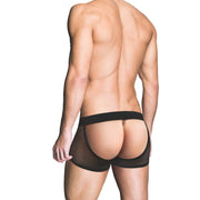 Prowler RED Fishnet Ass-less Trunk M