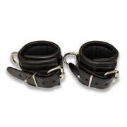 Prowler RED Leather Lockable Wrist Restraints LXL