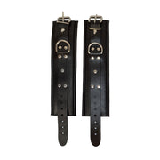 Prowler RED Leather Lockable Ankle Restraints SM