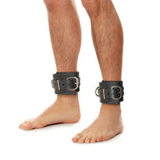 Prowler RED Leather Lockable Ankle Restraints SM