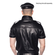 Prowler RED Police Shirt Piped