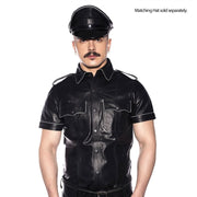 Prowler RED Police Shirt Piped