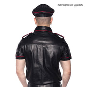 Prowler RED Police Shirt Piped