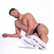 Prowler RED Ankle Sock Just A Hole