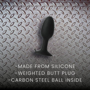 Prowler RED Small Weighted Butt Plug