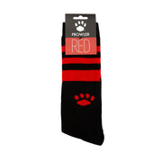 Prowler RED Football Sock