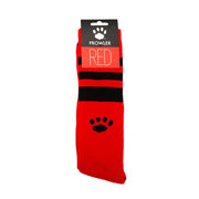 Prowler RED Football Sock
