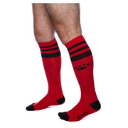 Prowler RED Football Sock