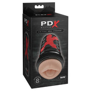PDX Elite Air Tight Oral Stroker - Light/