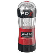 PDX Elite ViewTube See-Thru Stroker - Clear