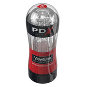 PDX Elite ViewTube See-Thru Stroker - Clear
