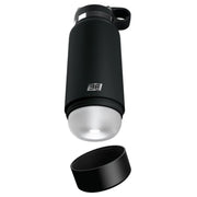 PDX Plus Fap Flask Thrill Seeker Discreet Stroker - Black Bottle - Frosted