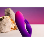 Rocks Off Glo-Girl Rabbit Vibrator Pink