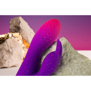 Rocks Off Glo-Girl Rabbit Vibrator Pink