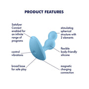 Satisfyer Deep Diver Connect App Vibrating Plug