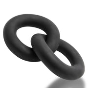 Oxballs Shackle Double Linked Cock/Ball Rings Plus Siliconet Special Edition Night