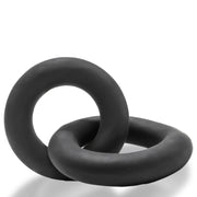 Oxballs Shackle Double Linked Cock/Ball Rings Plus Siliconet Special Edition Night