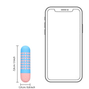 S-Line Heart To Get Bullet Vibrator Blue Pink