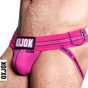 Oxballs Slingjock Upthrust Slider-Strap Jock PINK SKY MEDIUM