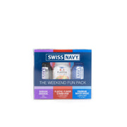 Swiss Navy The Weekend Fun Pack Flavoured Lube 3 Pack