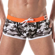 Iconic Swim Trunks - Grey uflage - Size : S