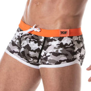 Iconic Swim Trunks - Grey uflage - Size : S