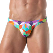 Print Swim Mini Briefs - Size : XL